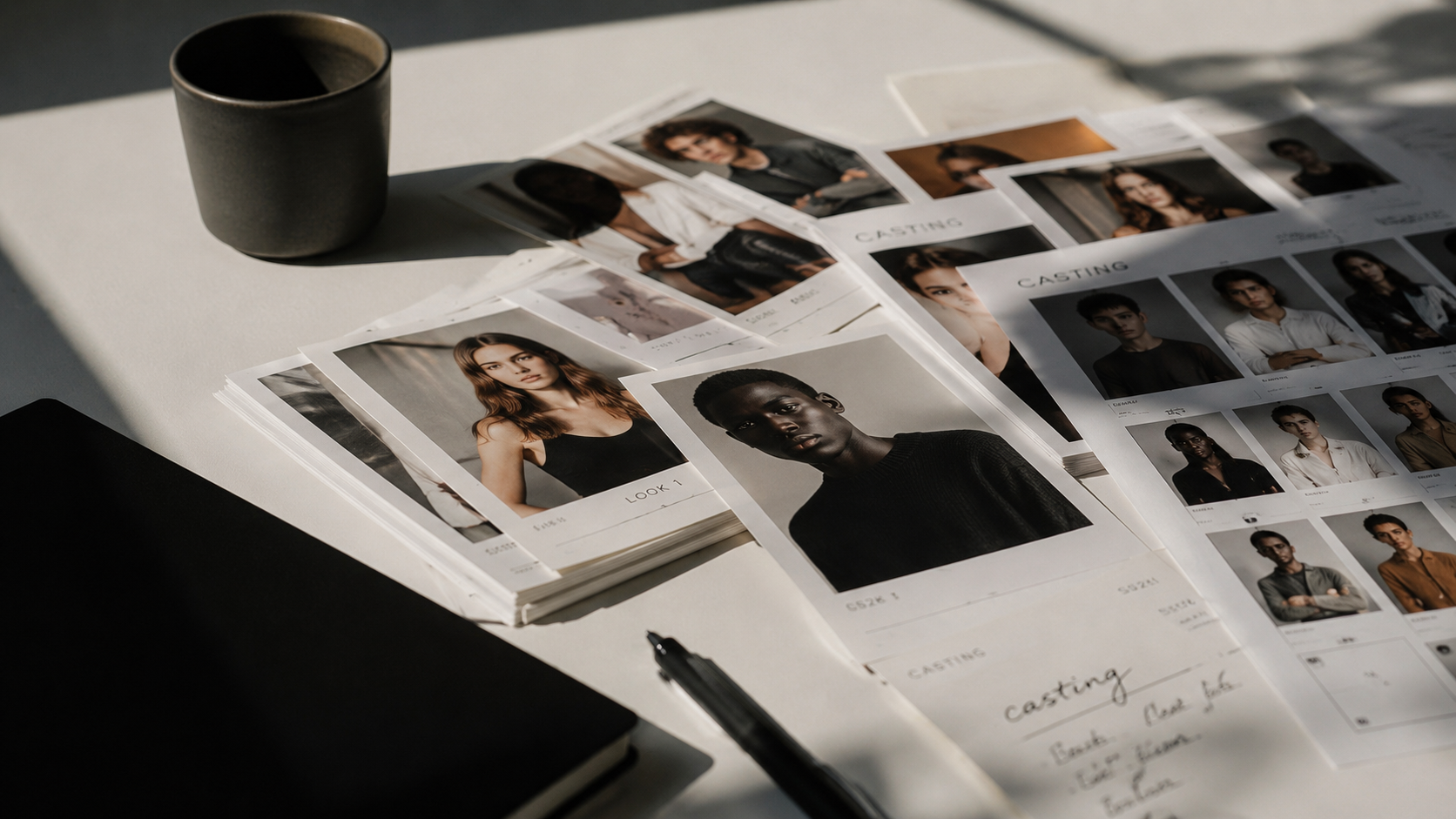 AI in fashion casting workflow